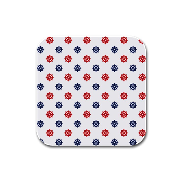 Boat Wheels Drink Coasters 4 Pack (Square)