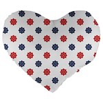 Boat Wheels 19  Premium Heart Shape Cushion Front