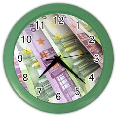 Just Gimme Money Wall Clock (color)