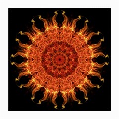 Flaming Sun Glasses Cloth (medium, Two Sided) by Zandiepants