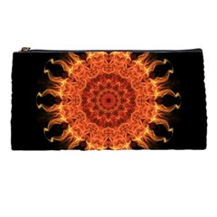 Flaming Sun Pencil Case by Zandiepants