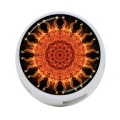 Flaming Sun 4-port Usb Hub (one Side)