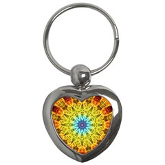 Flower Bouquet Key Chain (heart)