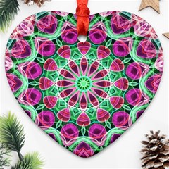 Flower Garden Heart Ornament by Zandiepants