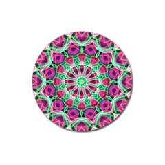 Flower Garden Magnet 3  (round)