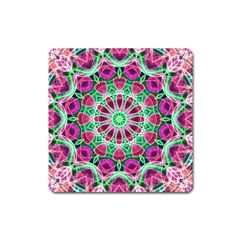 Flower Garden Magnet (square) by Zandiepants