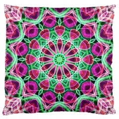 Flower Garden Large Cushion Case (single Sided)  by Zandiepants