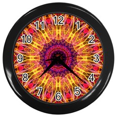 Gemstone Dream Wall Clock (black)