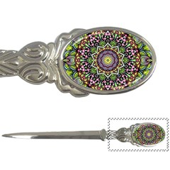 Psychedelic Leaves Mandala Letter Opener by Zandiepants