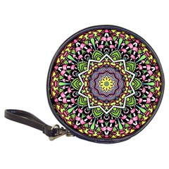 Psychedelic Leaves Mandala Cd Wallet