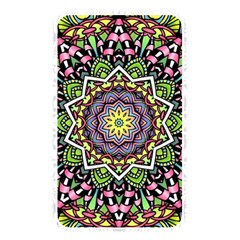 Psychedelic Leaves Mandala Memory Card Reader (rectangular) by Zandiepants