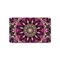 Purple Flower Magnet (name Card)