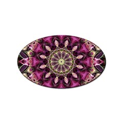 Purple Flower Sticker 10 Pack (oval) by Zandiepants