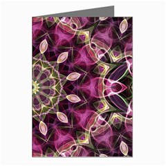 Purple Flower Greeting Card (8 Pack) by Zandiepants