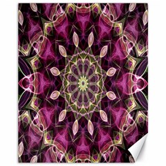 Purple Flower Canvas 11  X 14  (unframed) by Zandiepants