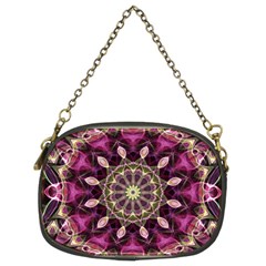 Purple Flower Chain Purse (two Sided)  by Zandiepants