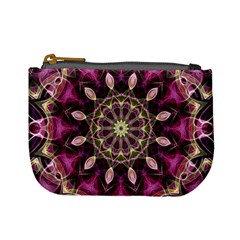 Purple Flower Coin Change Purse by Zandiepants