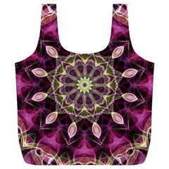 Purple Flower Reusable Bag (xl) by Zandiepants