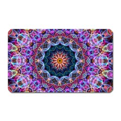 Purple Lotus Magnet (rectangular) by Zandiepants