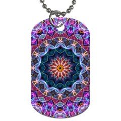 Purple Lotus Dog Tag (one Sided)