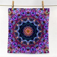 Purple Lotus Face Towel by Zandiepants