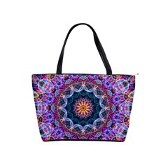 Purple Lotus Large Shoulder Bag