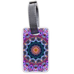 Purple Lotus Luggage Tag (one Side)