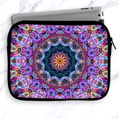 Purple Lotus Apple Ipad Zippered Sleeve by Zandiepants