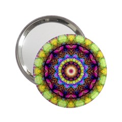 Rainbow Glass Handbag Mirror (2 25 ) by Zandiepants