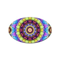 Rainbow Glass Sticker 10 Pack (oval) by Zandiepants