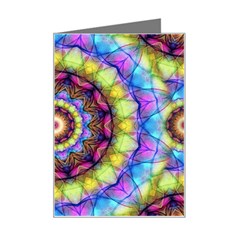 Rainbow Glass Mini Greeting Card by Zandiepants