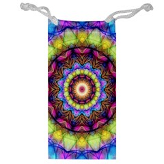 Rainbow Glass Jewelry Bag