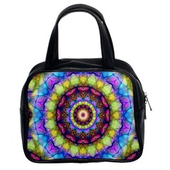 Rainbow Glass Classic Handbag (two Sides) by Zandiepants