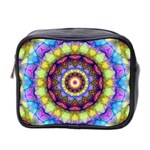 Rainbow Glass Mini Travel Toiletry Bag (Two Sides) Front