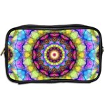 Rainbow Glass Travel Toiletry Bag (Two Sides) Back