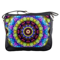 Rainbow Glass Messenger Bag by Zandiepants