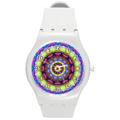 Rainbow Glass Plastic Sport Watch (medium) by Zandiepants