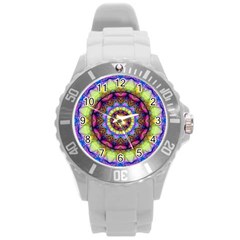 Rainbow Glass Plastic Sport Watch (large)