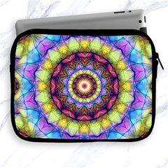 Rainbow Glass Apple Ipad Zippered Sleeve by Zandiepants