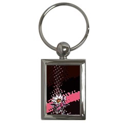 Flower Key Chain (rectangle) by Rbrendes