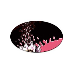 Flower Sticker (oval)