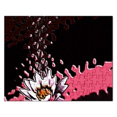 Flower Jigsaw Puzzle (rectangle)