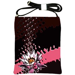 Flower Shoulder Sling Bag by Rbrendes