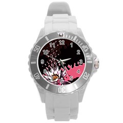 Flower Plastic Sport Watch (large)