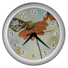 Monarch Wall Clock (silver)