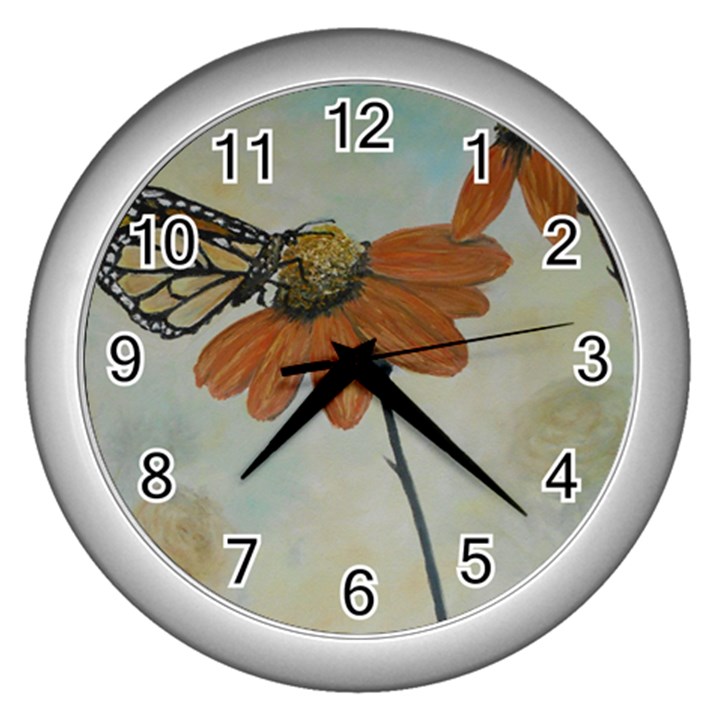 Monarch Wall Clock (Silver)