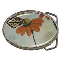 Monarch Belt Buckle (oval)