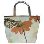 Monarch Bucket Handbag Back