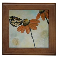 Monarch Framed Ceramic Tile