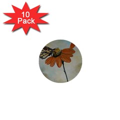 Monarch 1  Mini Button (10 Pack) by rokinronda